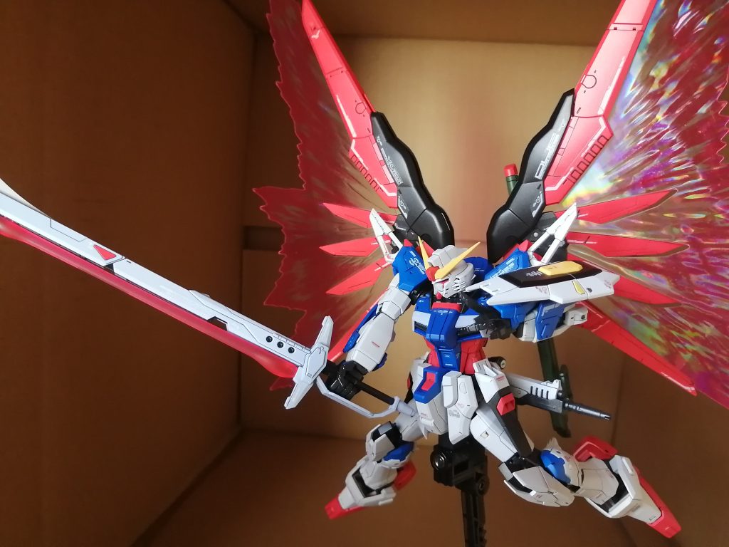 リアルグレード　デスティニーガンダム　RG–3枚目/制作者：boogiepop