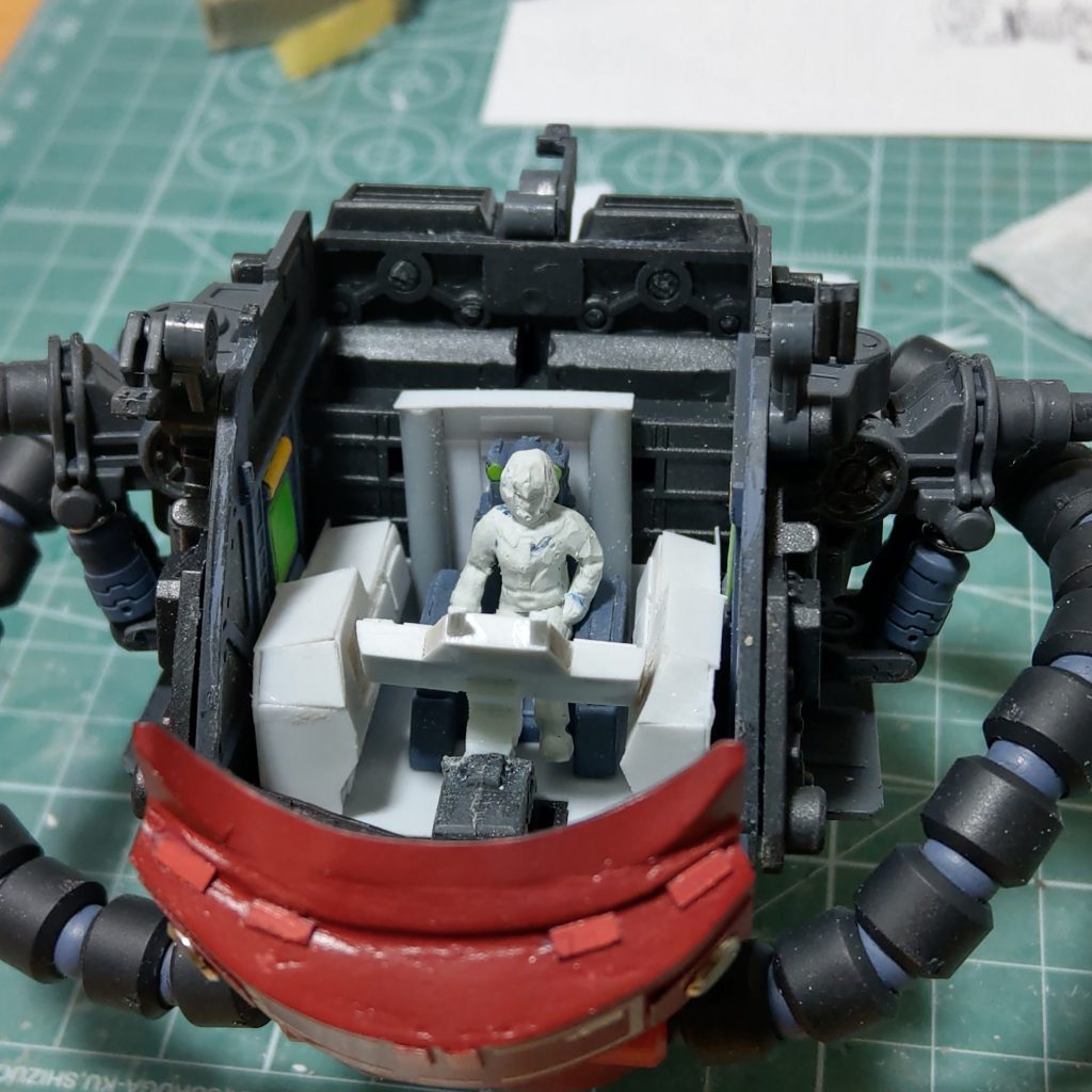 この泥人形は破棄して作り直した。