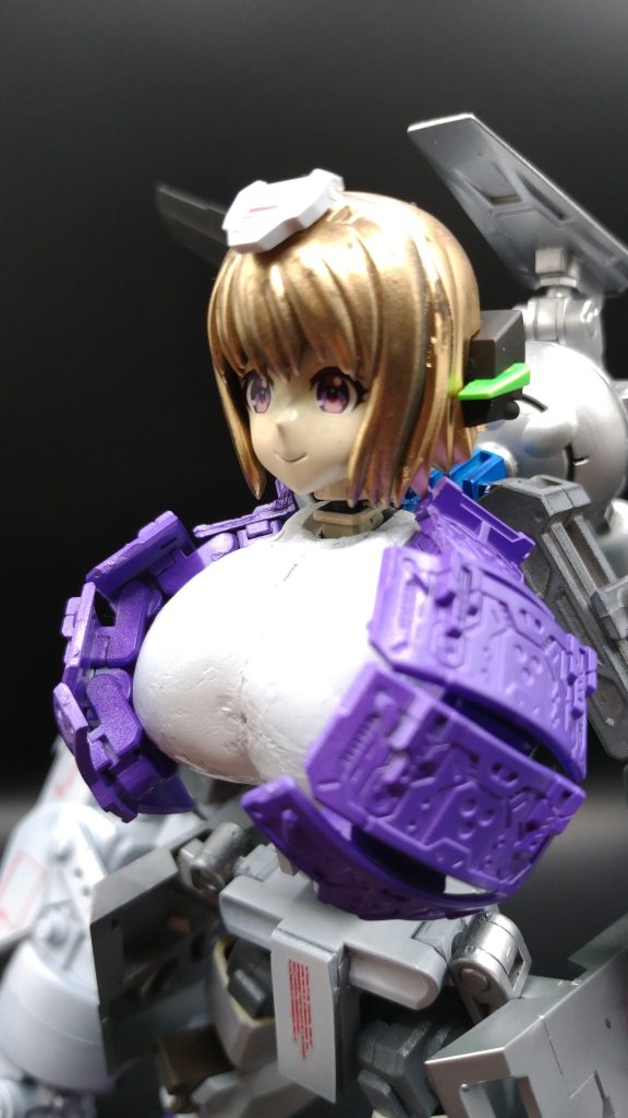 モチーフはロックマン▪ジュノとマーシャル。俺が作る美プラが盛り気味と言うか盛り盛りなのは、愛読書がロボットポンコッツと言えば大体納得してくれると思います。後カワカミャーにも両足突っ込んでるので重症レベルでのｵﾊﾟｰｲ信者なので仕方ないですね、ええ。まあどの様な形であれ作品を公開するのは自分の性癖を世にひけらかすものではないかと思う２月の夜中。