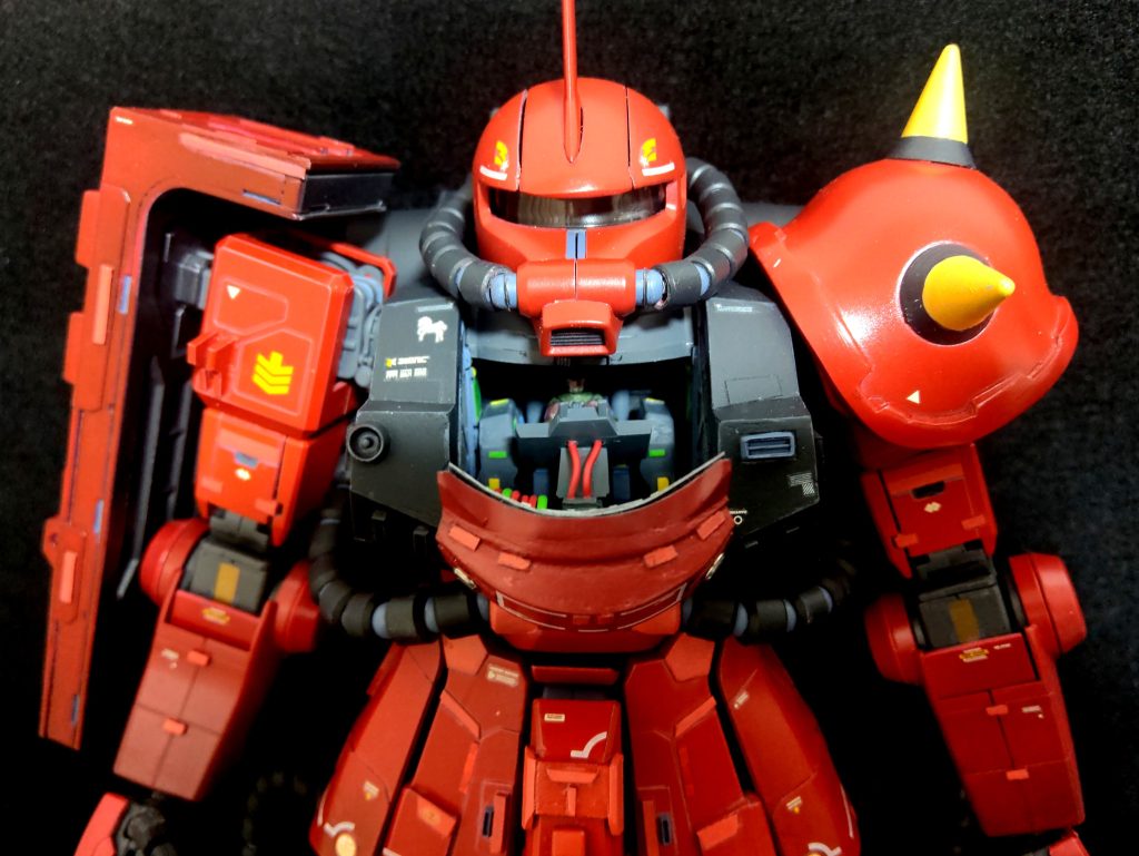 1/60(PG )コクピット 高機動型ザクR-2｜umecyoさんのガンプラ作品｜GUNSTA（ガンスタ）