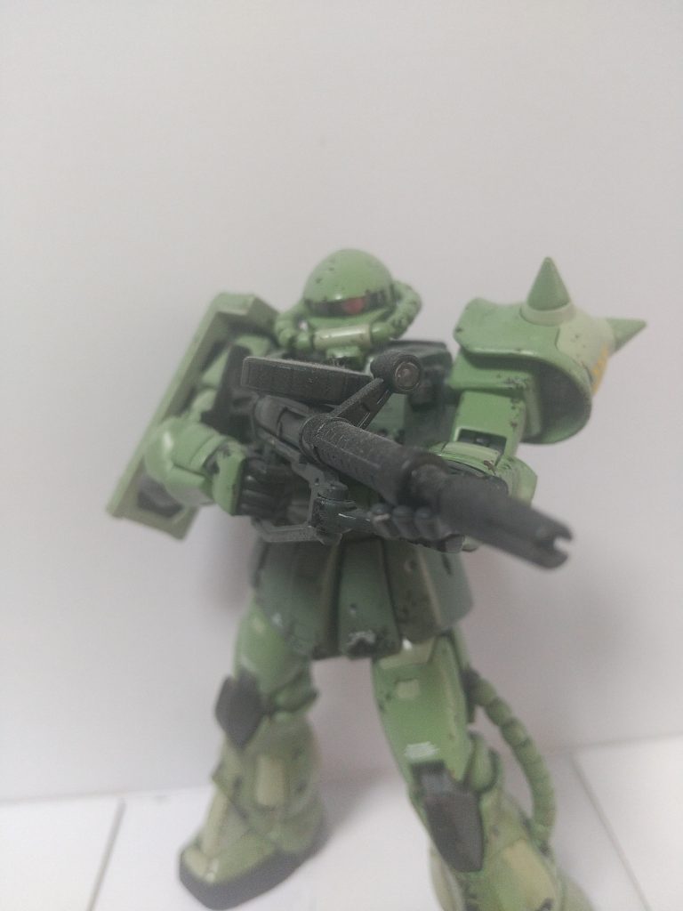 ザクマシンガンを構えて！