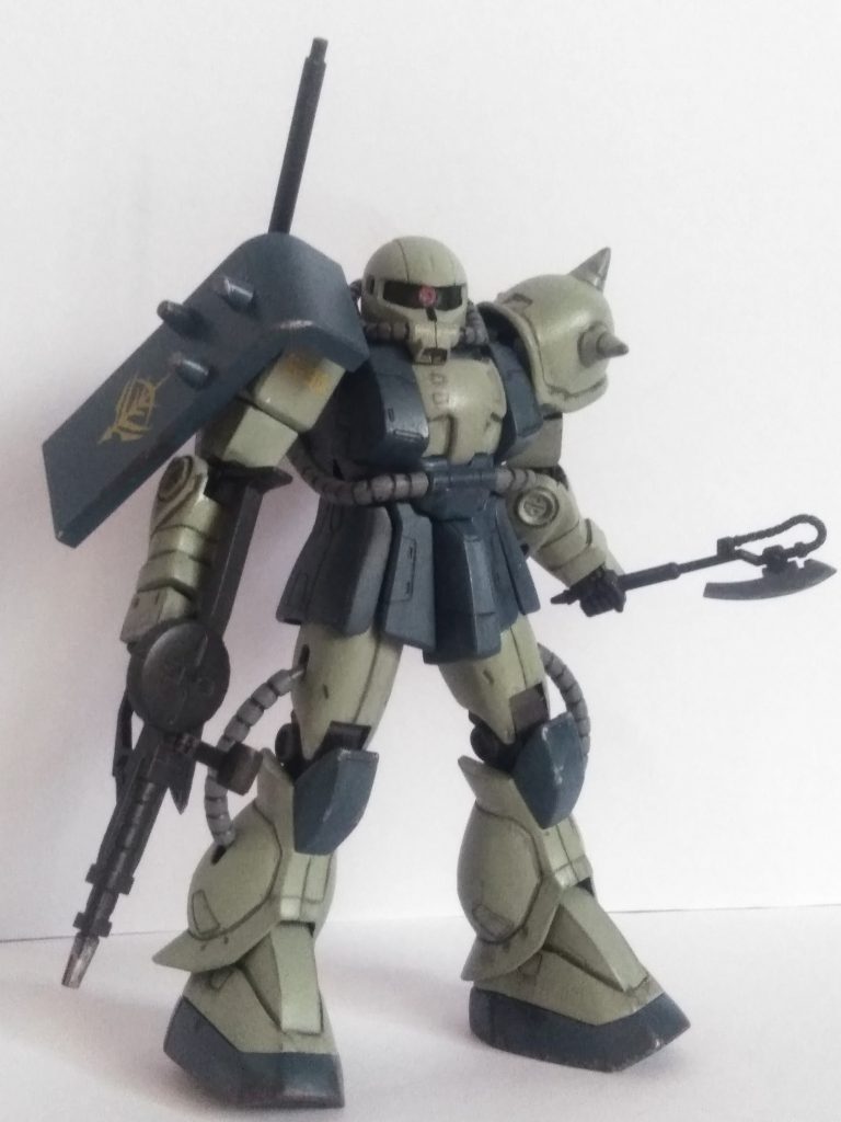 相変わらず射撃が下手で、結局白兵戦に成ってしまいます。