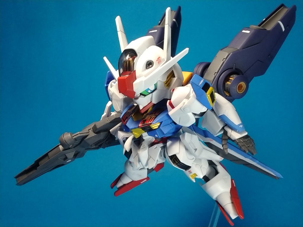 ニカ姉のブースターも似合います(gandam-hand2)(gundam-kao7)