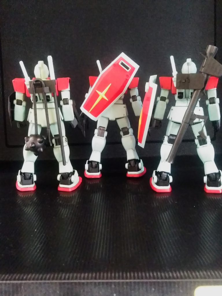 ｢ゼロ距離戦闘型｣｢白兵戦闘型｣｢砲撃戦闘型｣にてチーム編成しております。