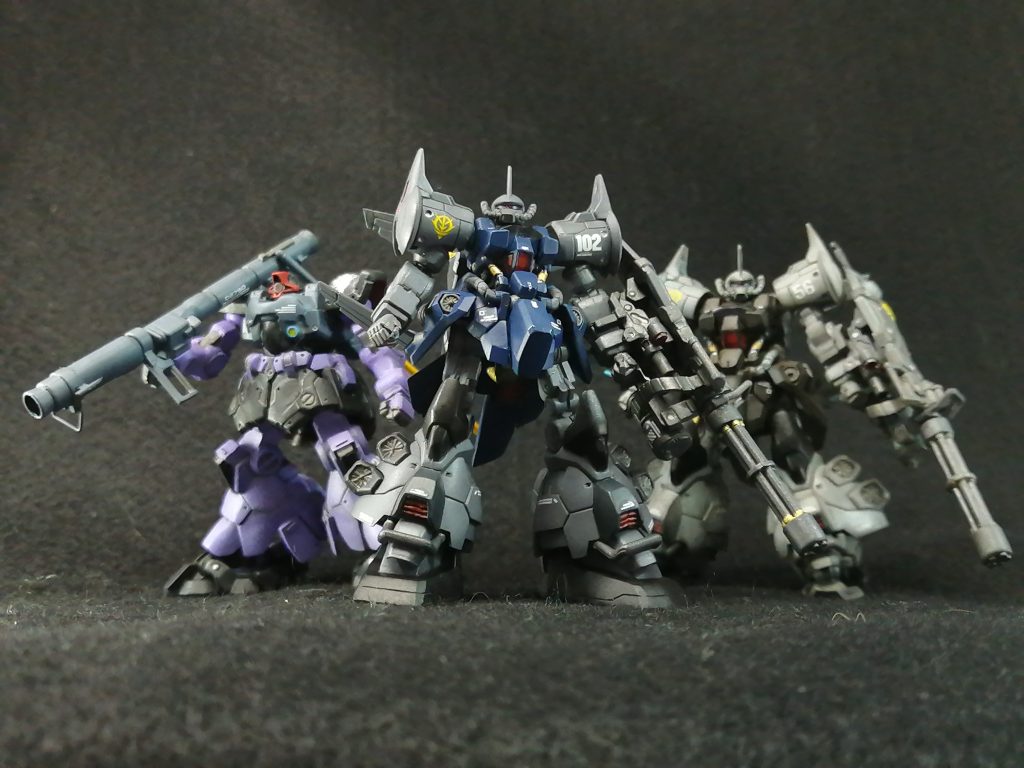 最後まで見てくれてありがとうございます。次のグフはジャブロー仕様かな?再販が待ち遠しいです。