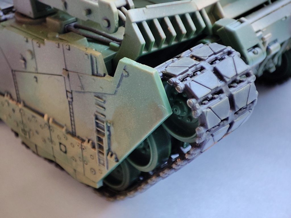 ウェザリングは砂漠を想定してサンド系多めです。