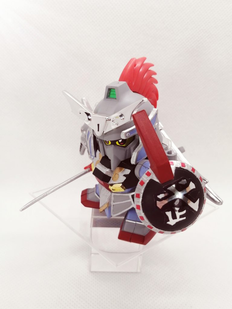 画数制限の都合で入れられなかった、お気に入りのワンショット。仕込み刀を構える武神、さすがどの角度から見てもイケメンです。Ｚ系の武者の中でもかなりカッコいい方かも。それでは次回を待て！