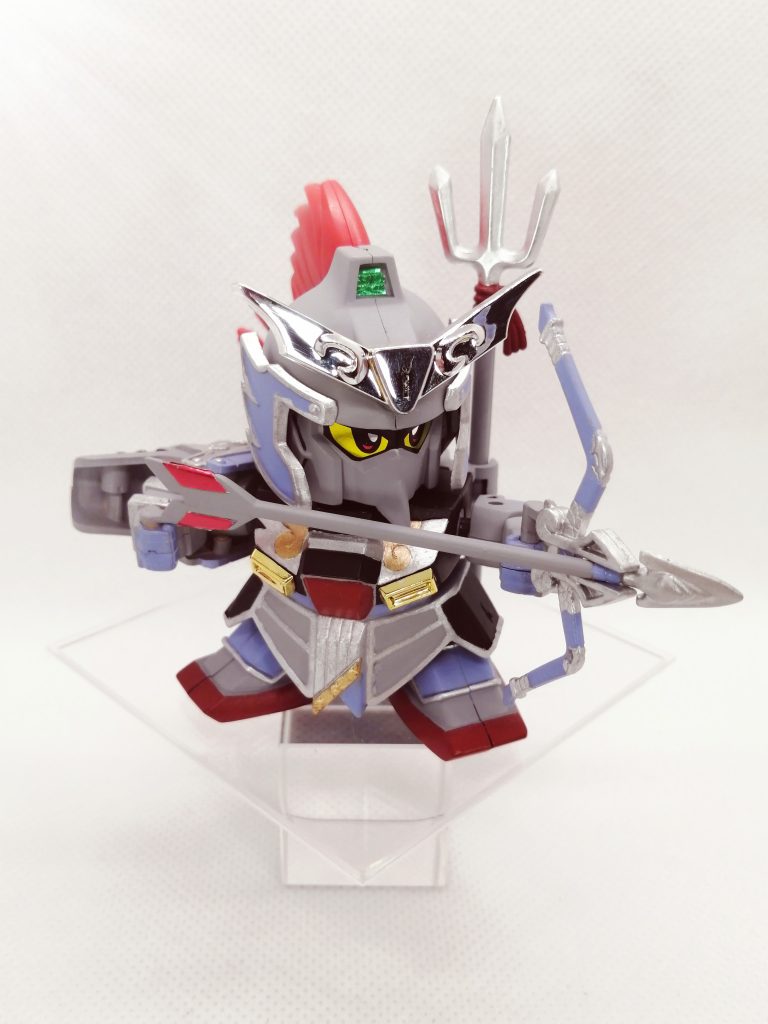 武神頑駄無は精太のお父さんということもあって、弓の名手でもあります。今つがえている邪滅の矢は、初代大将軍の真の力を引き出す超重要アイテムとして、ストーリー内でも活躍しましたね。