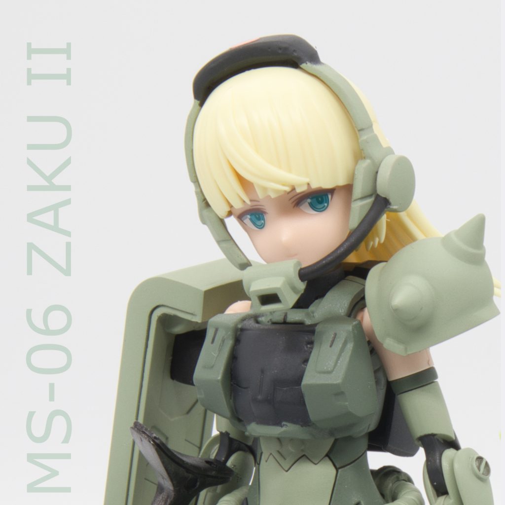 MS-06 ザクⅡ MS少女