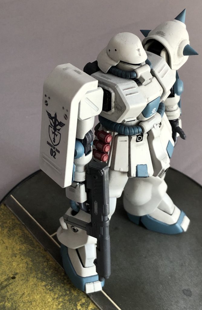 フリッツヘルムタイプのFZもつくっておきたいなぁと思っておりまして、折角だから首都防衛大隊仕様にしよう!と作成いたしました。