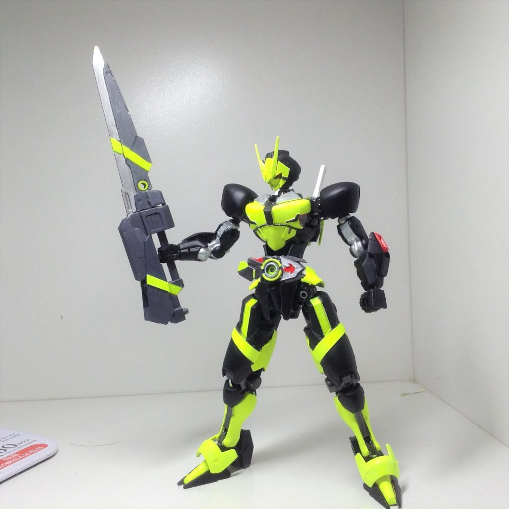 家の押し入れの中で折れていたアタッシュカリバーパーツを少し追加して修復しました‥失くしたと思いましたよ💦