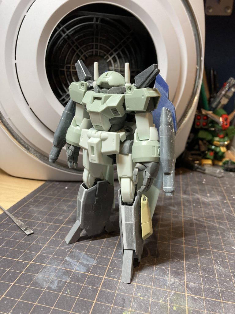 改造個所はこんな感じ.ほとんどキットのまま.