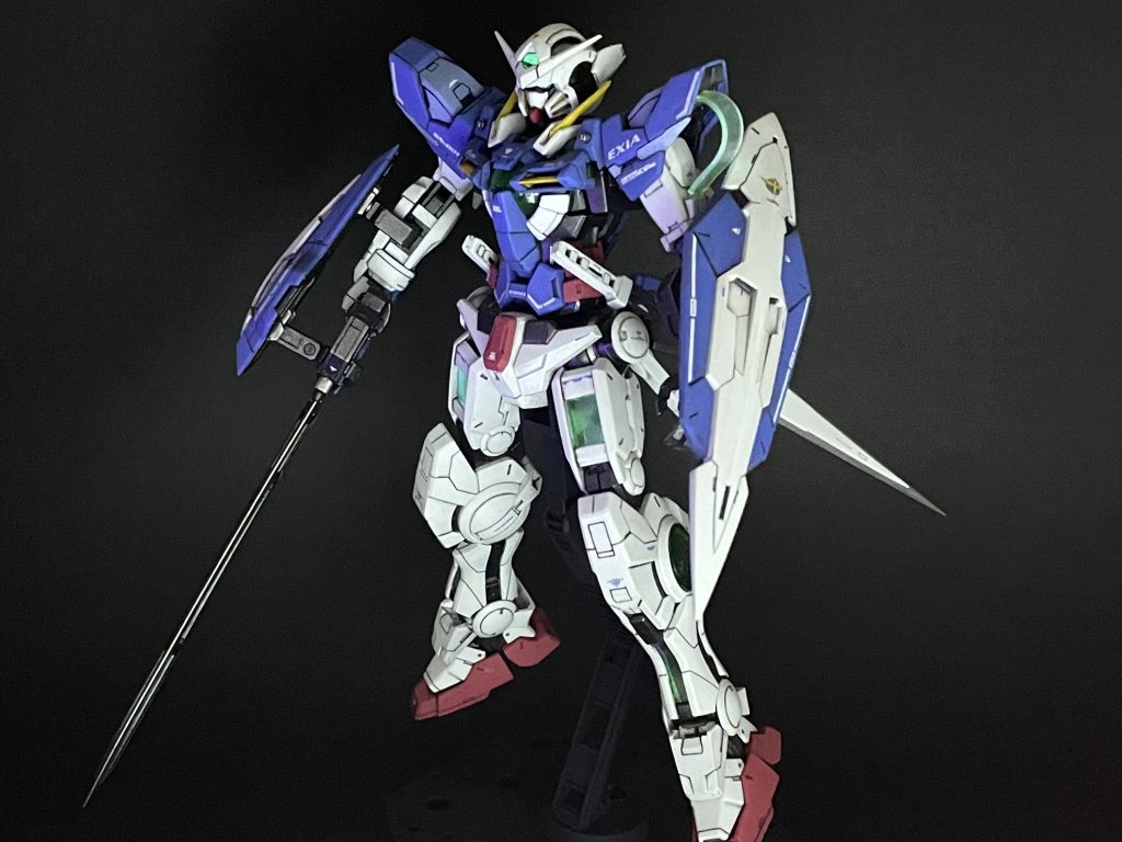 俺がガンダムだ！MGガンダムエクシア–3枚目/制作者：ピラケシパパ