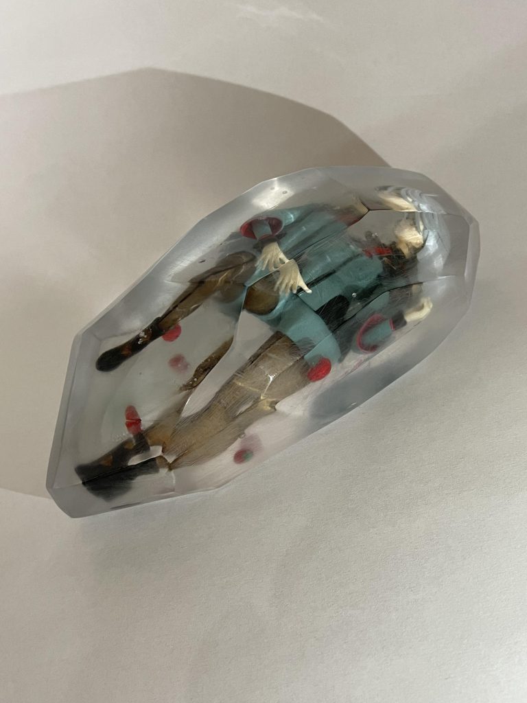 EDの角度はこのくらいかな？顔が見えないですね…