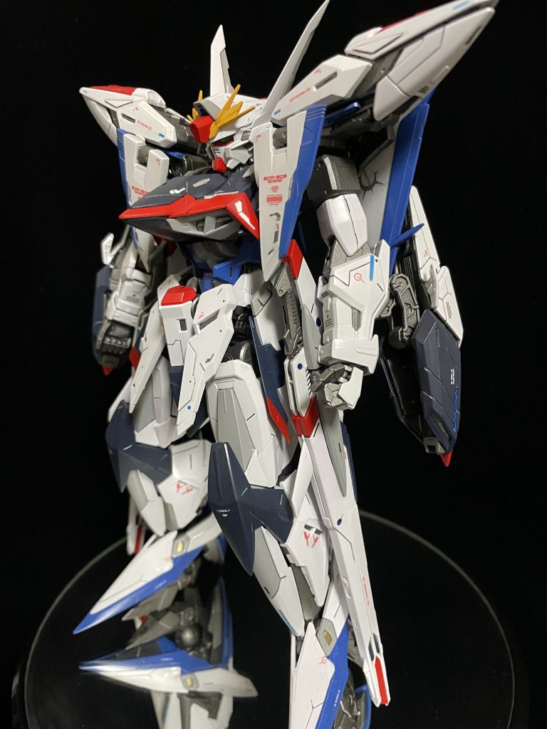 MGエクリプスガンダム　フリーダム風カラー塗装–2枚目/制作者：初心者モデラーズ奮闘記