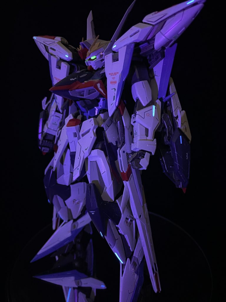 MGエクリプスガンダム　フリーダム風カラー塗装–3枚目/制作者：初心者モデラーズ奮闘記