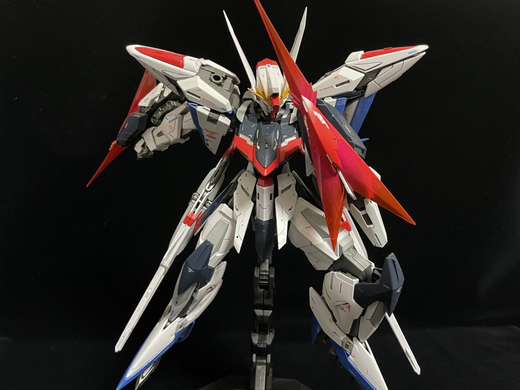 MGエクリプスガンダム　フリーダム風カラー塗装–4枚目/制作者：初心者モデラーズ奮闘記
