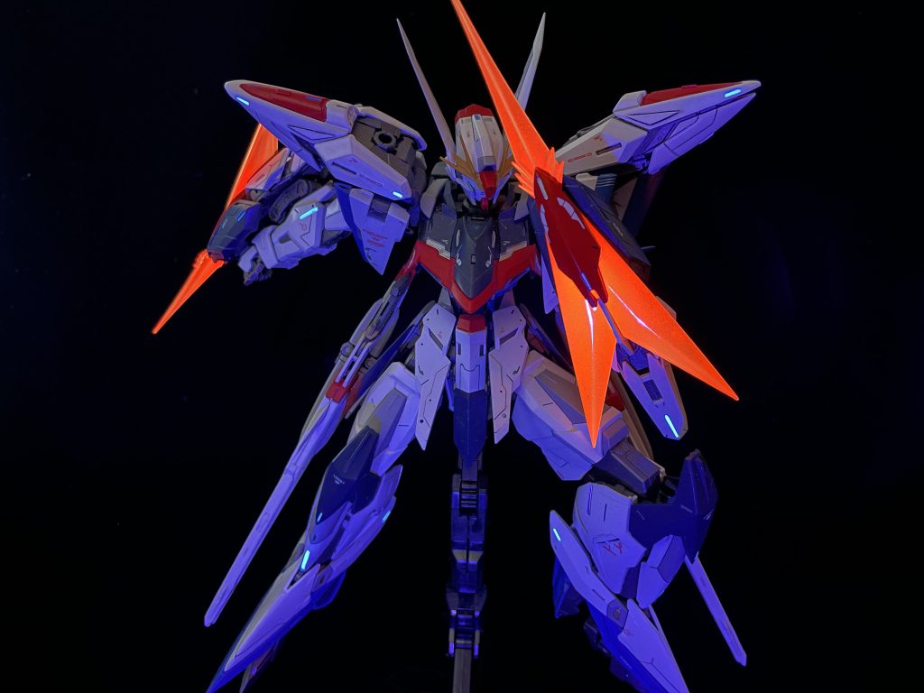 MGエクリプスガンダム　フリーダム風カラー塗装–5枚目/制作者：初心者モデラーズ奮闘記