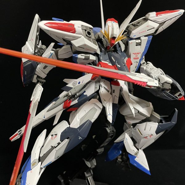 MGエクリプスガンダム　フリーダム風カラー塗装