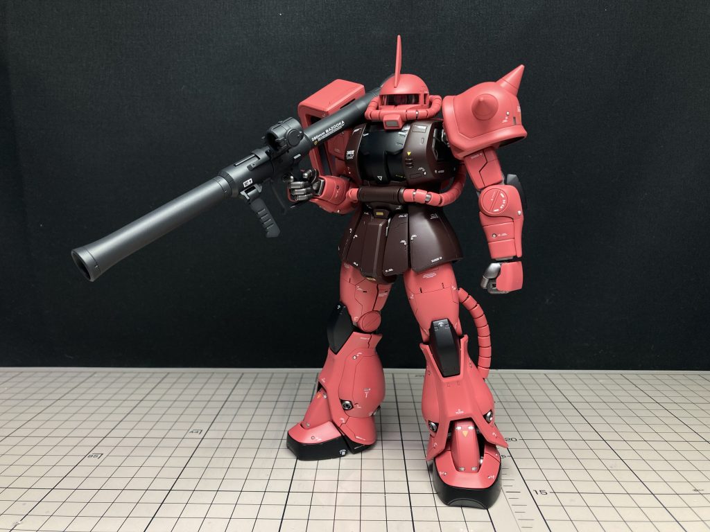 塗装後使用色は動画を参照デカールはすべて段差消し済み今回はしっとりめのつや消し寄り仕上げ