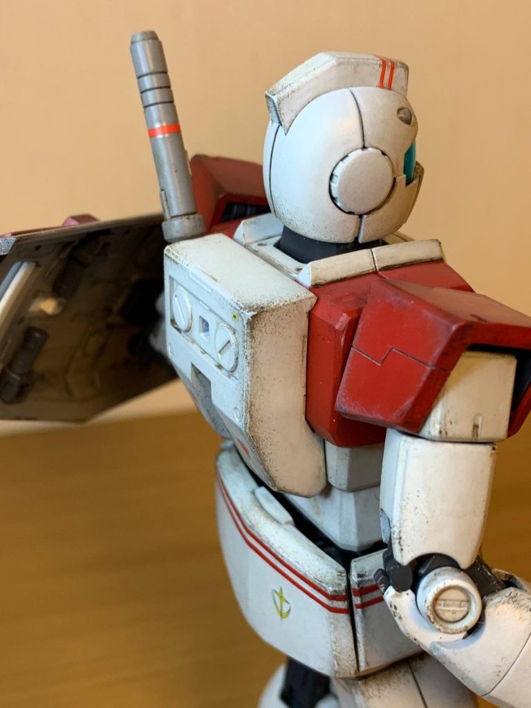 ウェザリングカラーや油彩を使って汚しましたがやり過ぎたのかまだまだやっていいのか分かりません💦