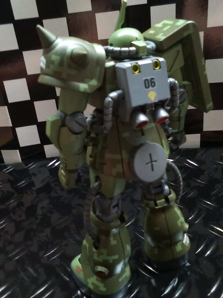 キットの指定色ではなくイメージで配色。