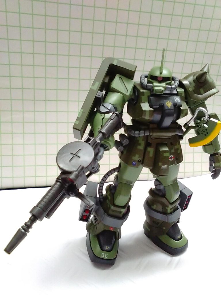 贈答用ザク–7枚目/制作者:ジオン工兵