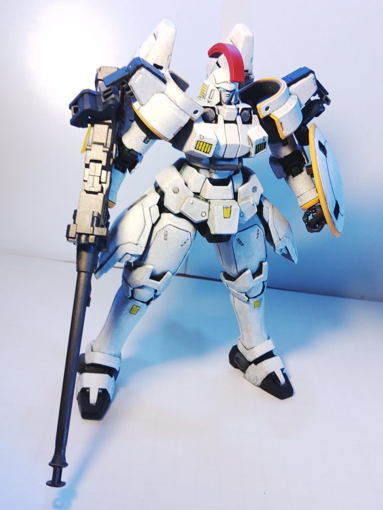 各エッジ部分等もホワイトスカーでハイライトを入れたことで立体感が出てると思いたい