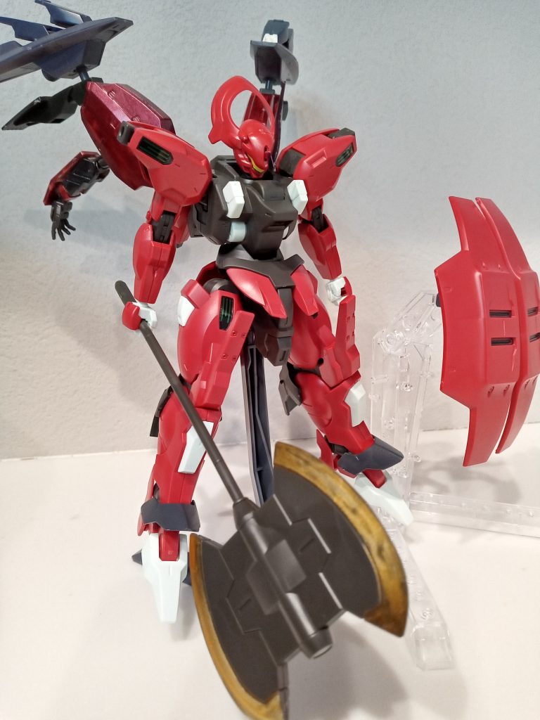 巨大なアックスと盾