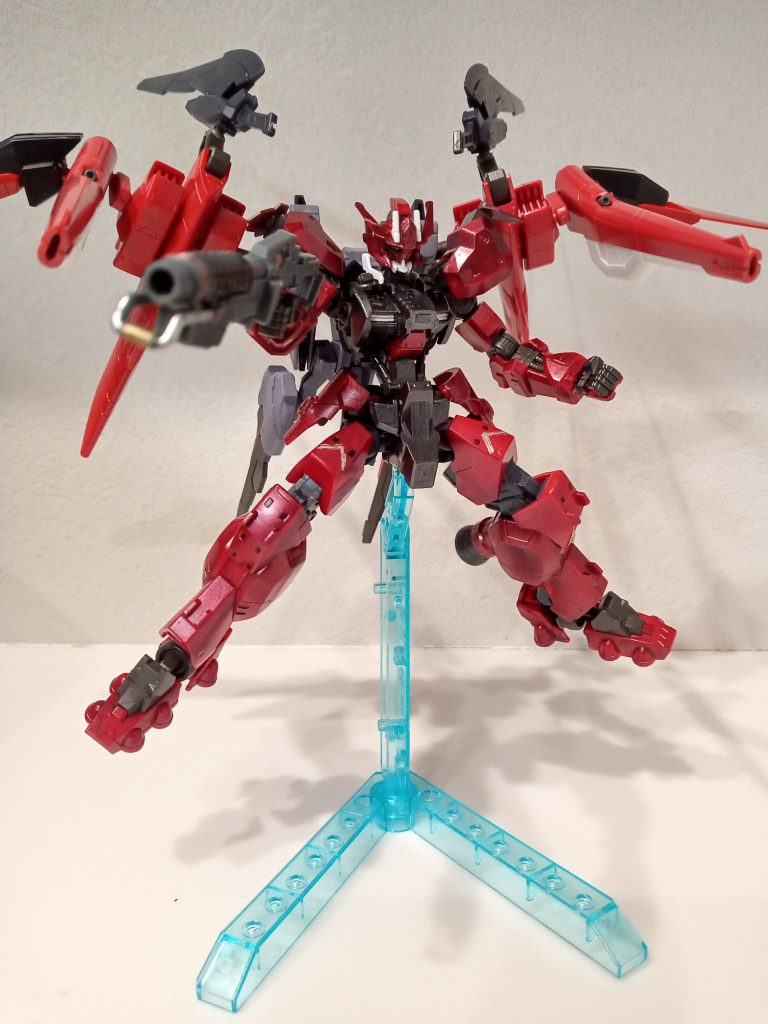 ウイング部プラズマ砲!燃え上がれ、ガンプラ!!