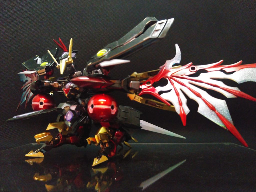 パーメット技術で可能かどうかはさておき、全力稼働時には神コーンの如く羽が生えます(コラ)