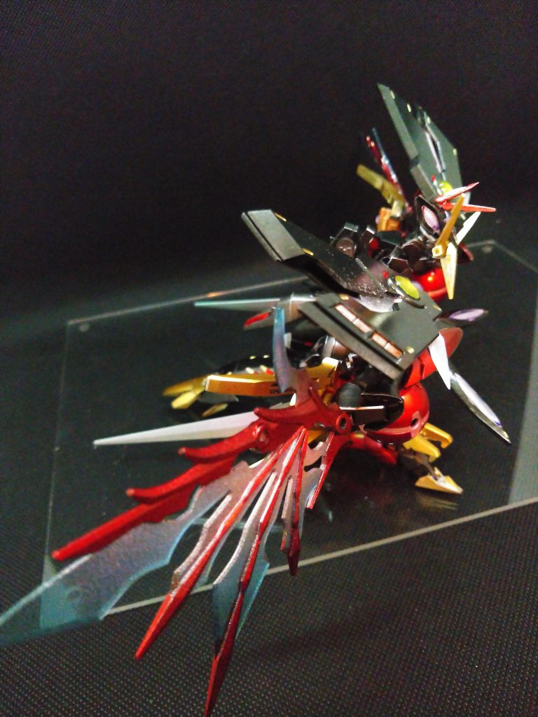 形状記憶素材にビームの翼膜とでも思って貰えれば(笑)