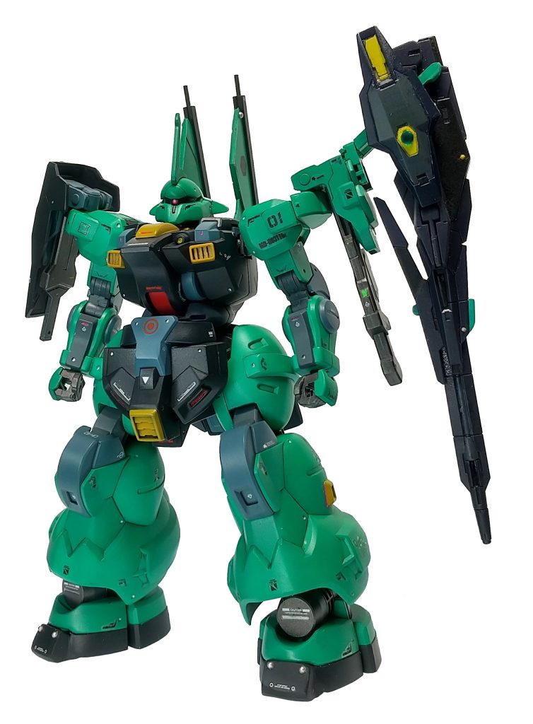 でもって、ウェポンラックがダブルになると言う変な設定になってしまいました。