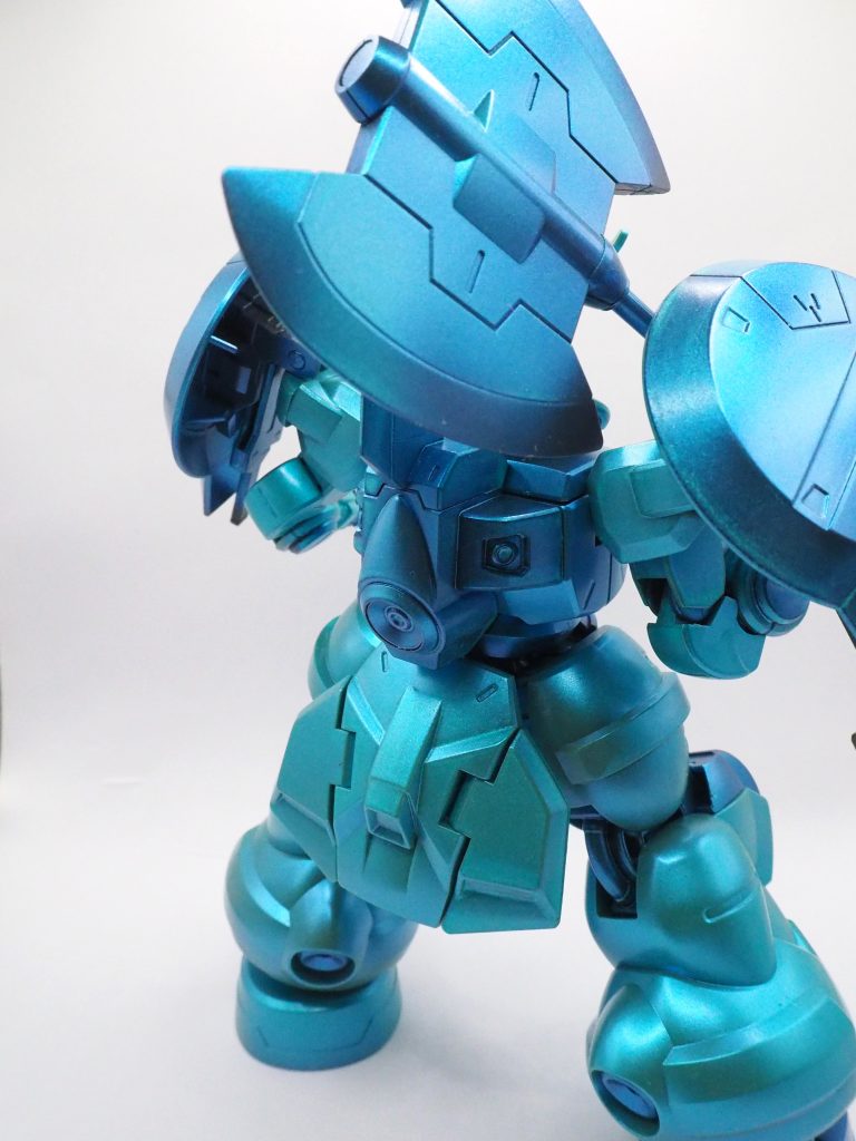 粒子が重いのでチンタラ塗ってると沈殿して、ムラ・液ダレになりやすいので手早く素早く済ませるのがコツのようでした。ムラムラダレダレになってしまいました。