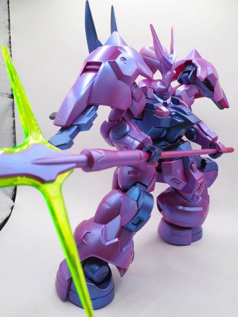 ガイアノーツの新色「プリズムパステルチェリーピンクブルー」を使ってみたくてディランザを組みました。