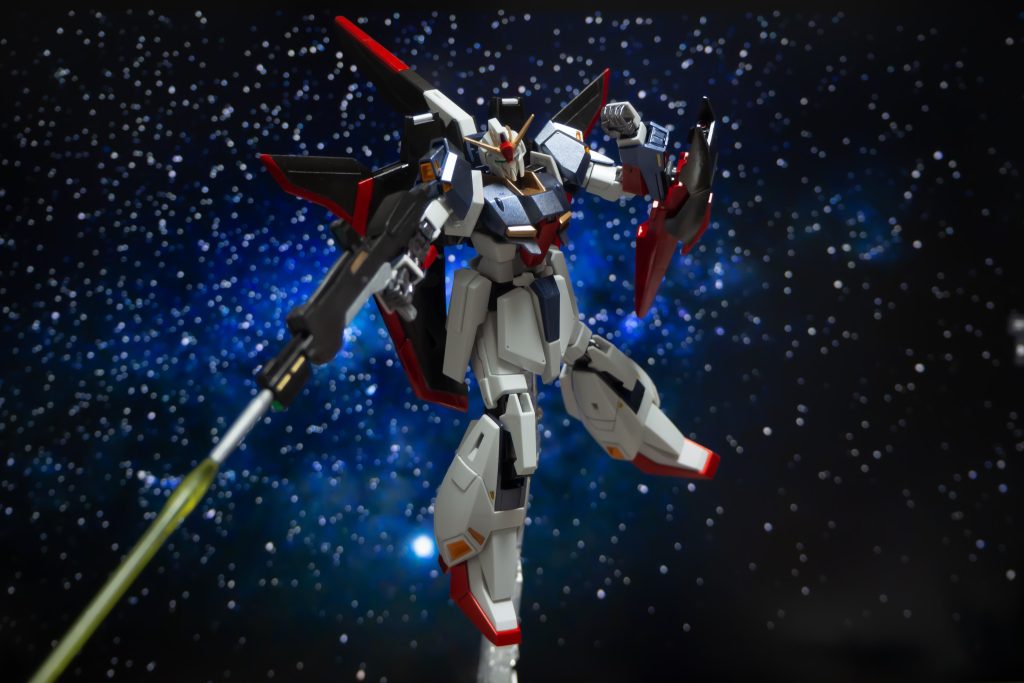 HG Zガンダム　渋めのメタリック塗装