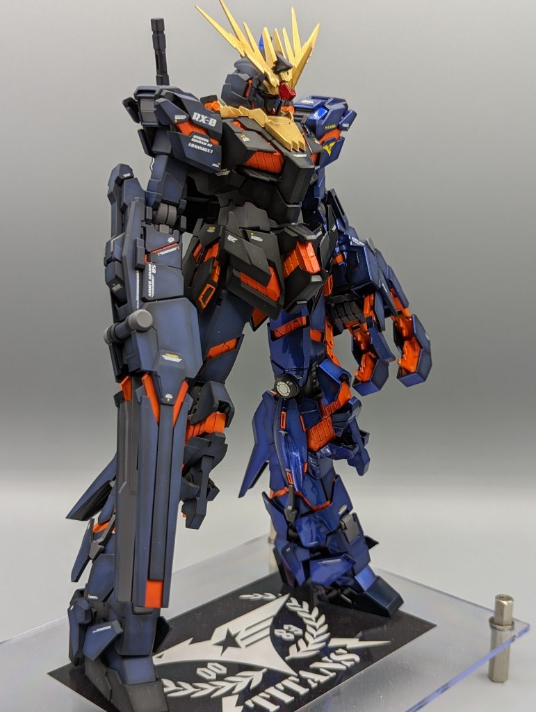 ユニコーンガンダム2号機　バンシィ　ティターンズVer–4枚目/制作者：ばじーな