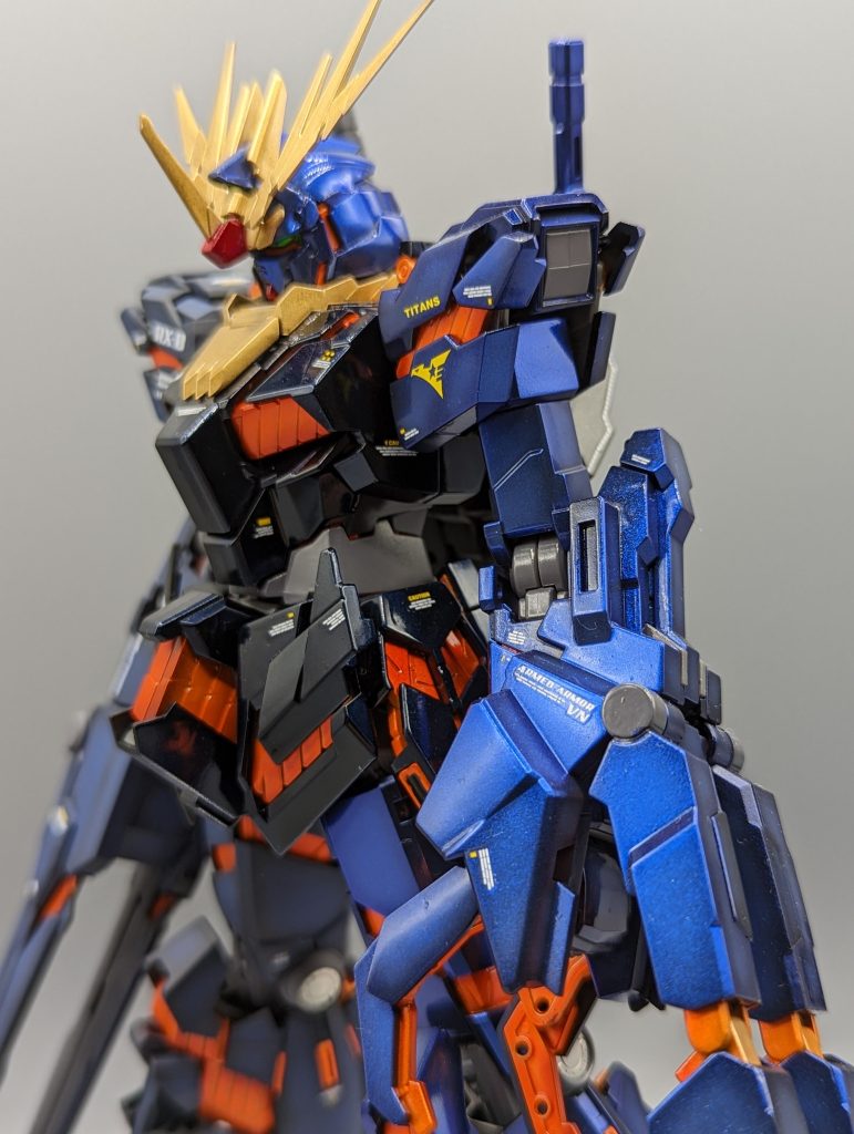 ユニコーンガンダム2号機　バンシィ　ティターンズVer–3枚目/制作者：ばじーな