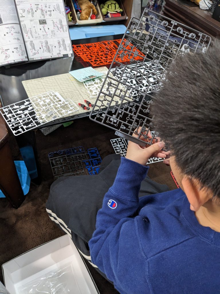 毎週日曜日だけ作業するようにしていました。