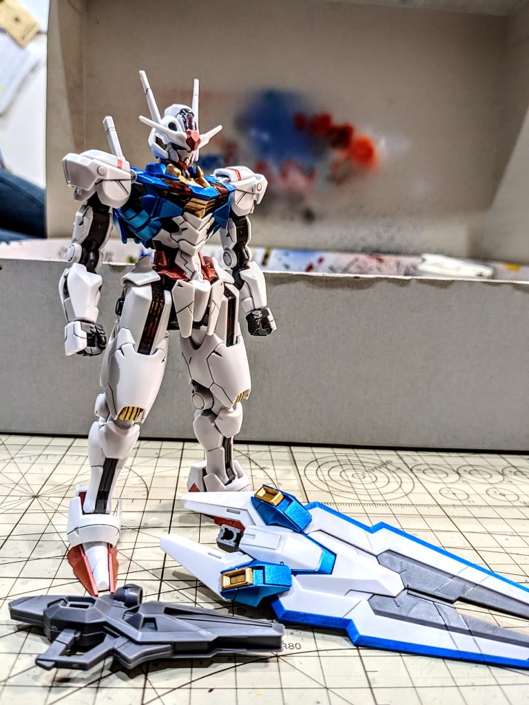 全身&武器。ガンビット一つ乾燥中のままでした笑