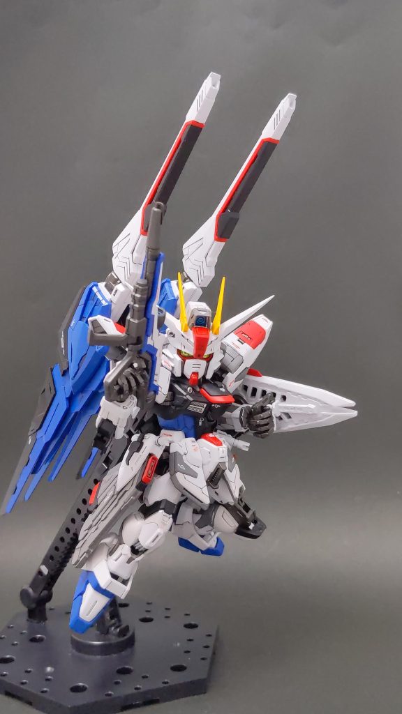 MGSDフリーダムガンダム完成しました–3枚目/制作者：TOMOPLA