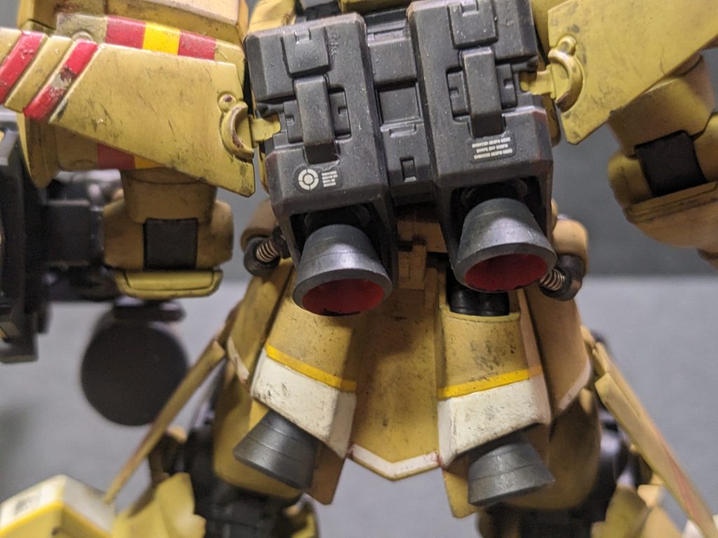 バーニアをM.S.Gを使用して大型化してみました。 