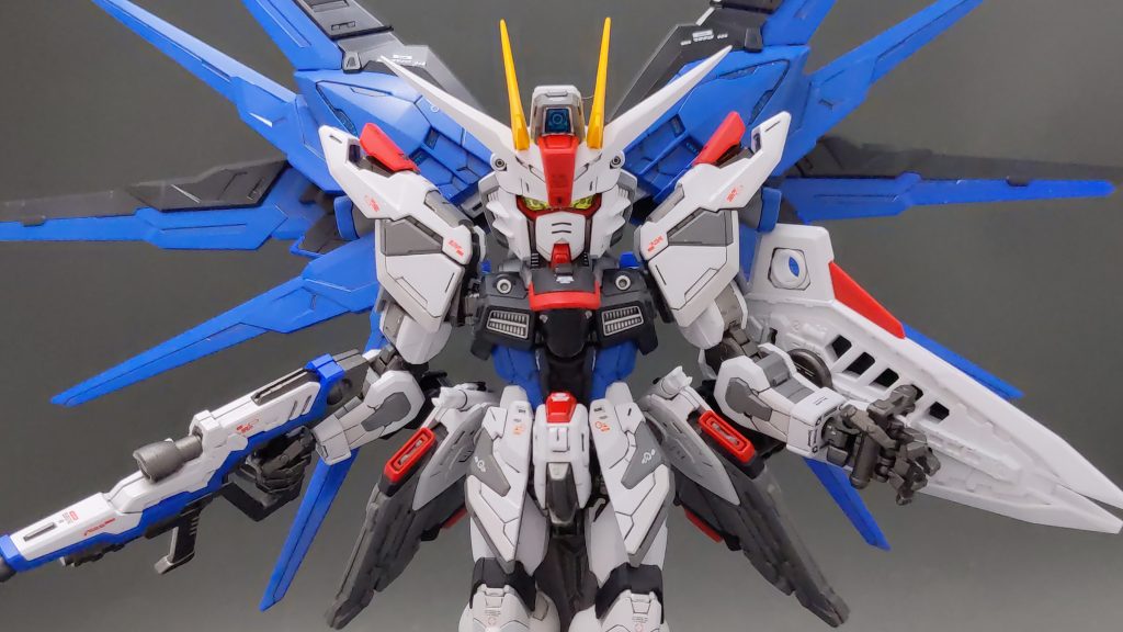 MGSDフリーダムガンダム完成しました–2枚目/制作者：TOMOPLA