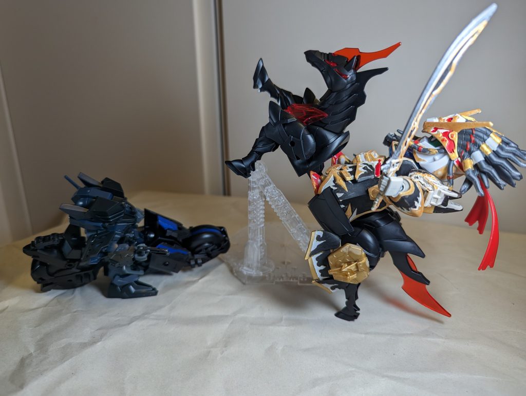 ヴェルデバスター隊員withトリニティバイク–4枚目/制作者：ダーシー