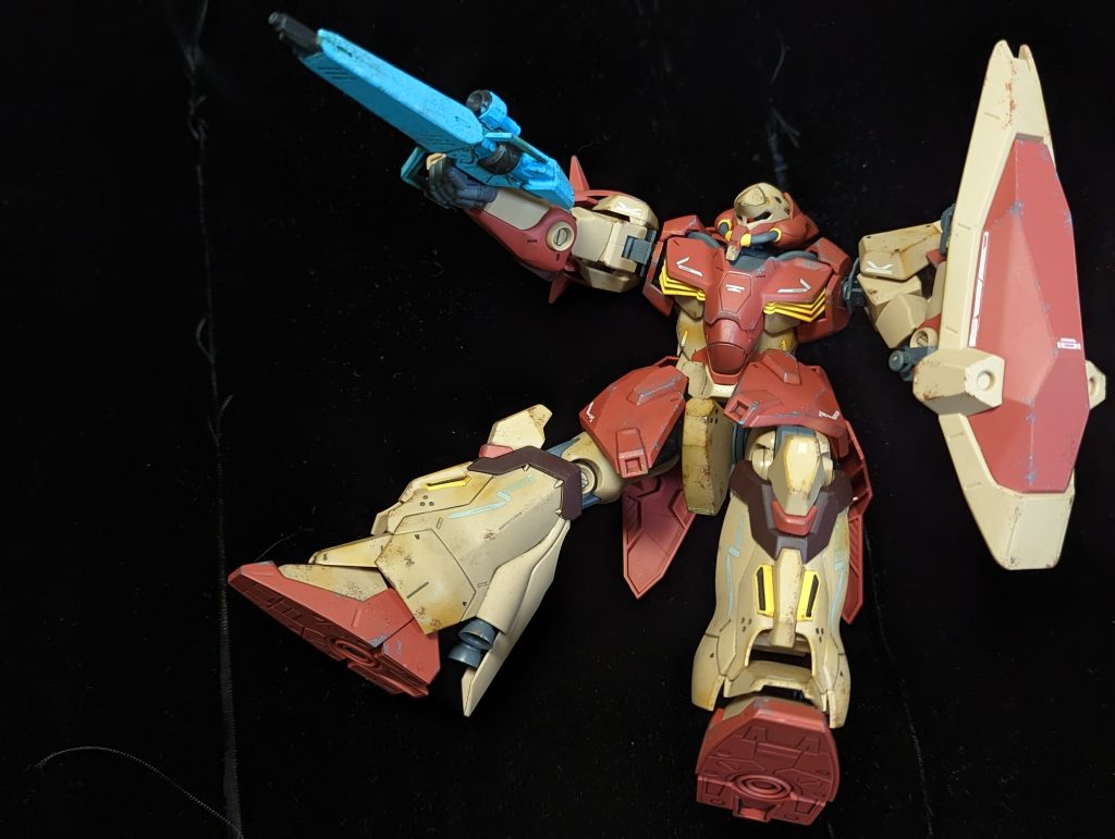 メッサー素組み+ウェザリング+デカール–4枚目/制作者：@dora_e_m