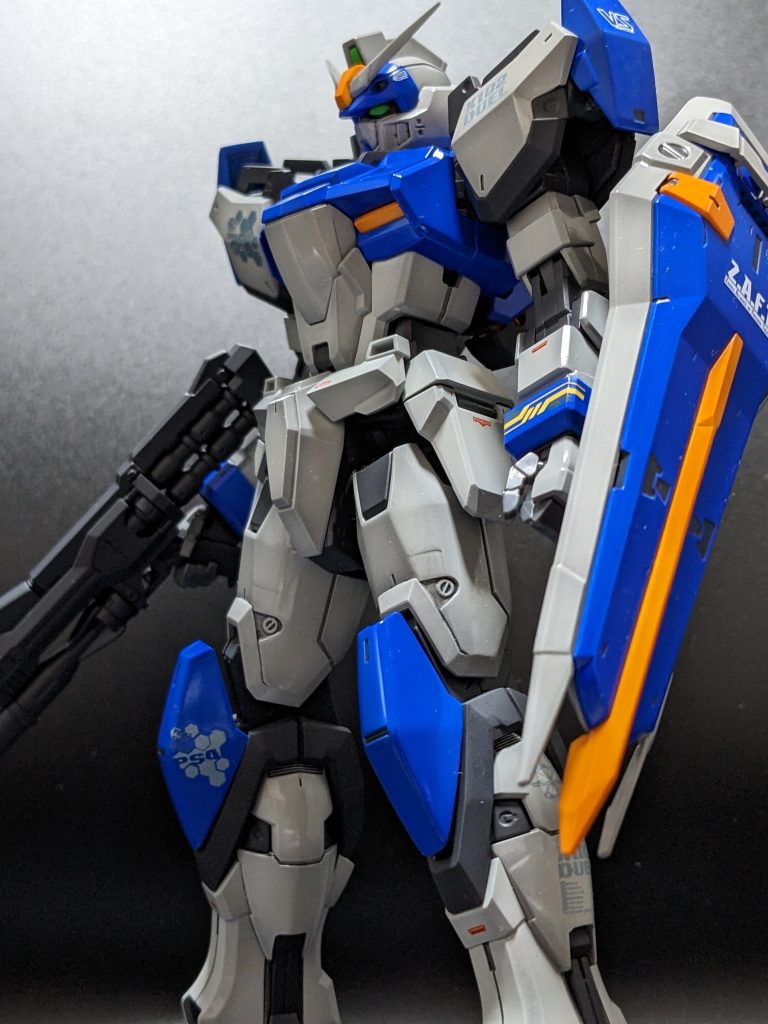 青はガンダムカラーのMSブルーですが良く発色しました!