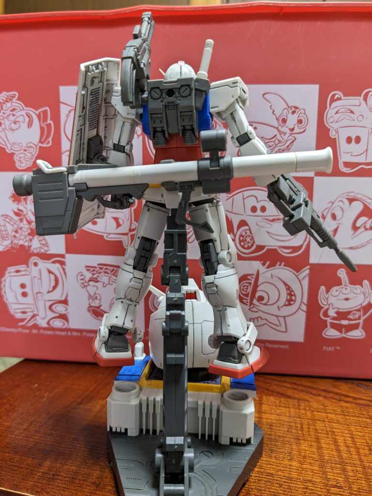 バズーカ後から組んで墨入れしてない（笑）