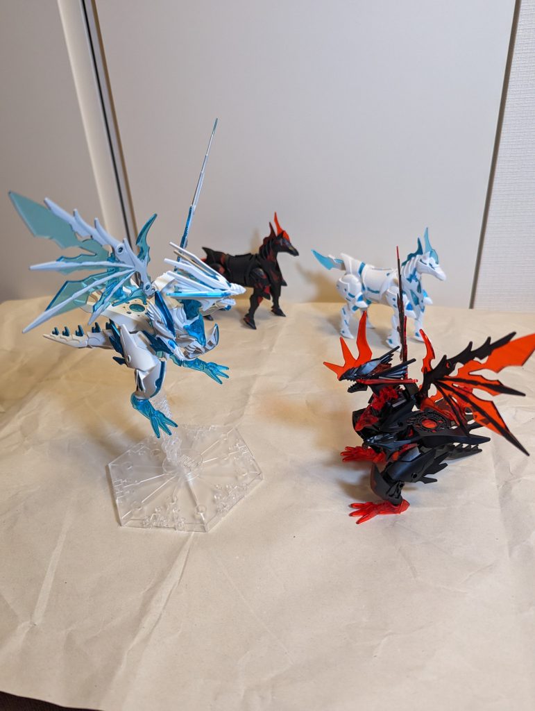 乗騎シリーズ。まだ乗せる人が4人もできてないｗ