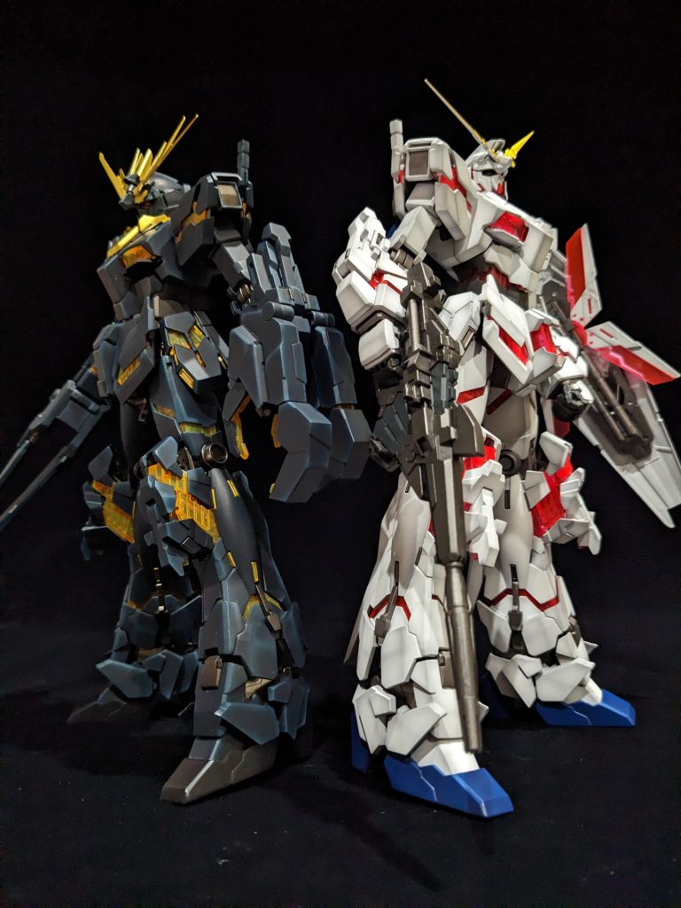 対照的なカラーを二体撮るのって光の加減が難しい💦