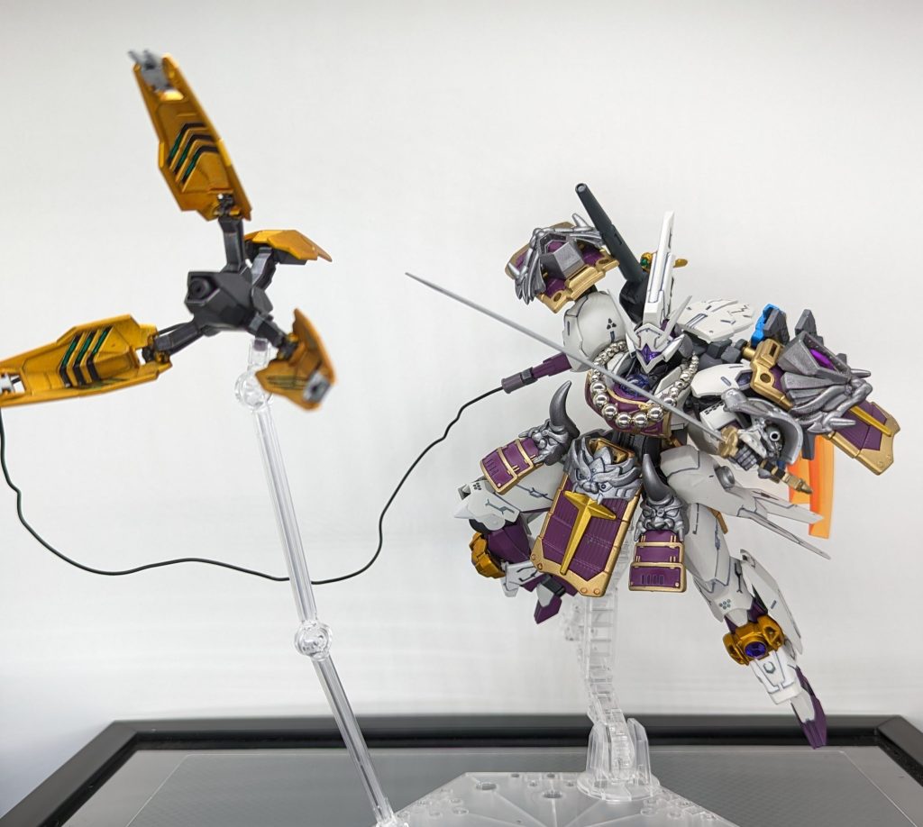 最後はビームブレイサーで遠隔攻撃水星の魔女キットも増えてきたので、アニメも合わせて今後の展開も楽しみです😌最後までご覧いただき、ありがとうございました🙏